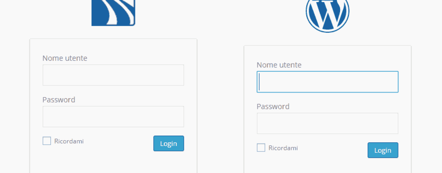 Cambiamo l’immagine alla Login di WordPress