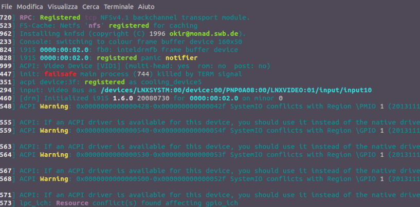 Bash: eliminare i commenti da un file di configurazione
